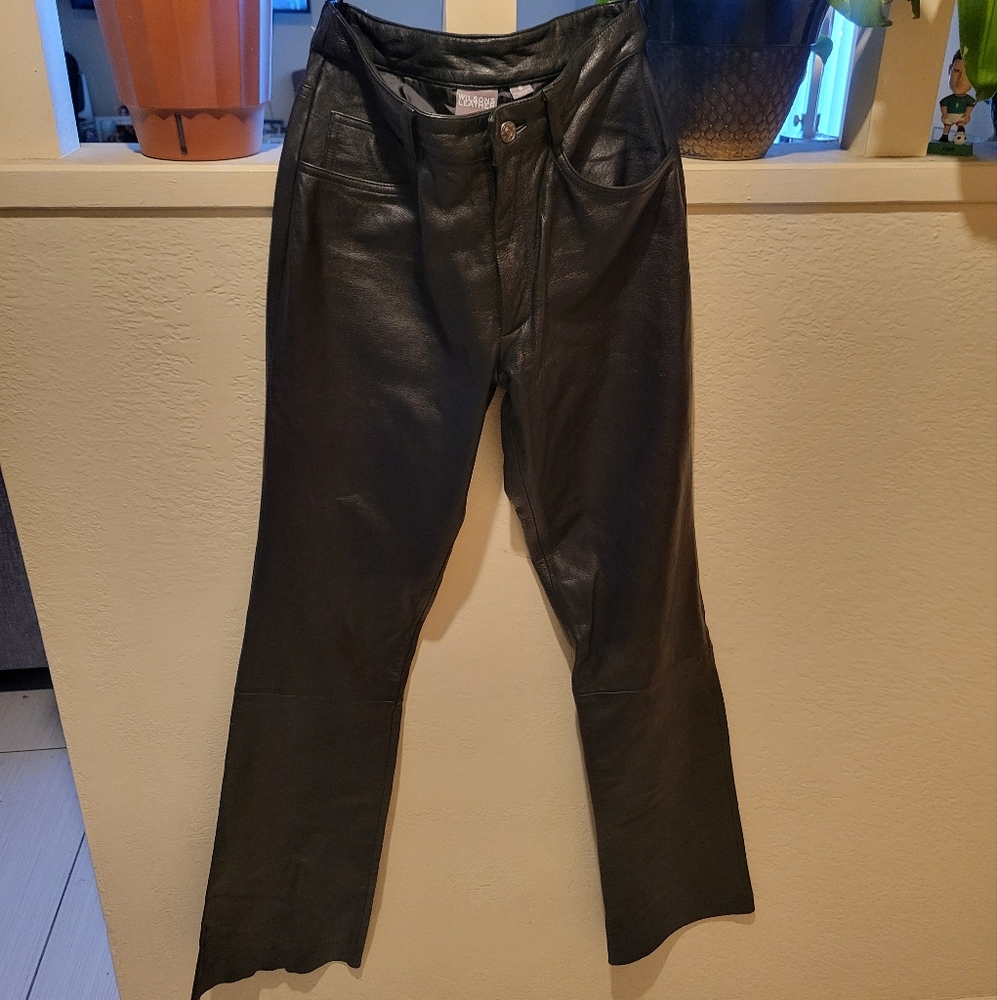 Wilsons Leather Black Pants